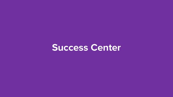 Success Center 🔒 - Page 1